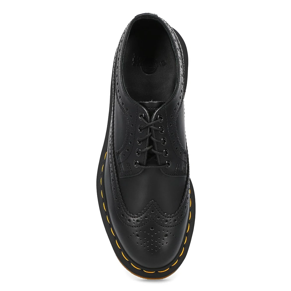 Women's 2976 Yellow Stitch Casual Oxford - Black