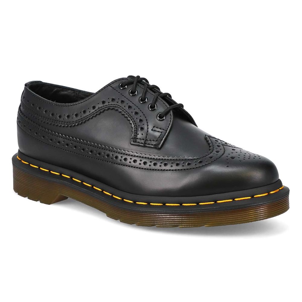 Women's 2976 Yellow Stitch Casual Oxford - Black