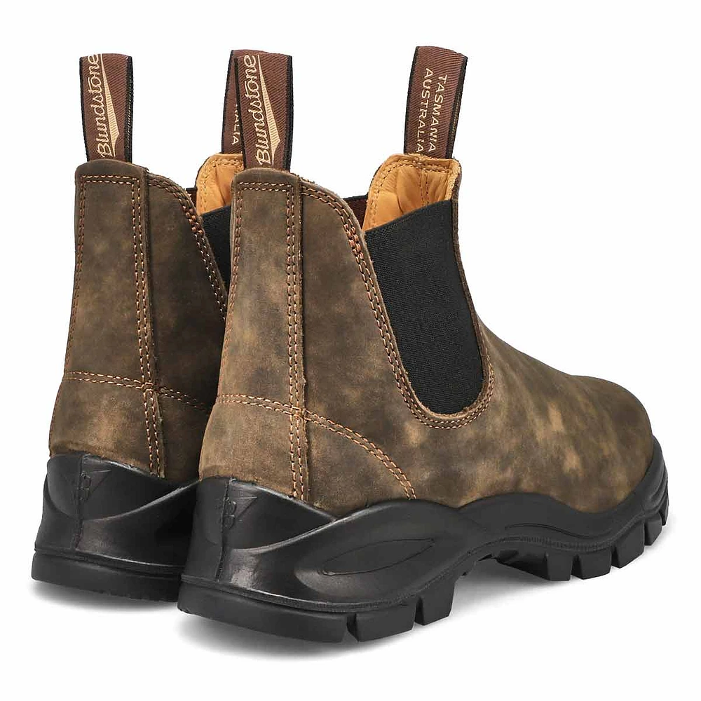 Unisex Lug Sole Chelsea Boot