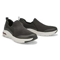 Men's Arch Fit Banlin Slip On Sneaker - Black/Whit