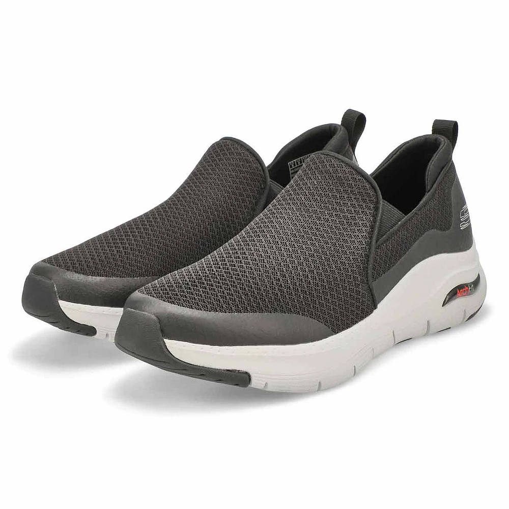 Men's Arch Fit Banlin Slip On Sneaker - Black/Whit