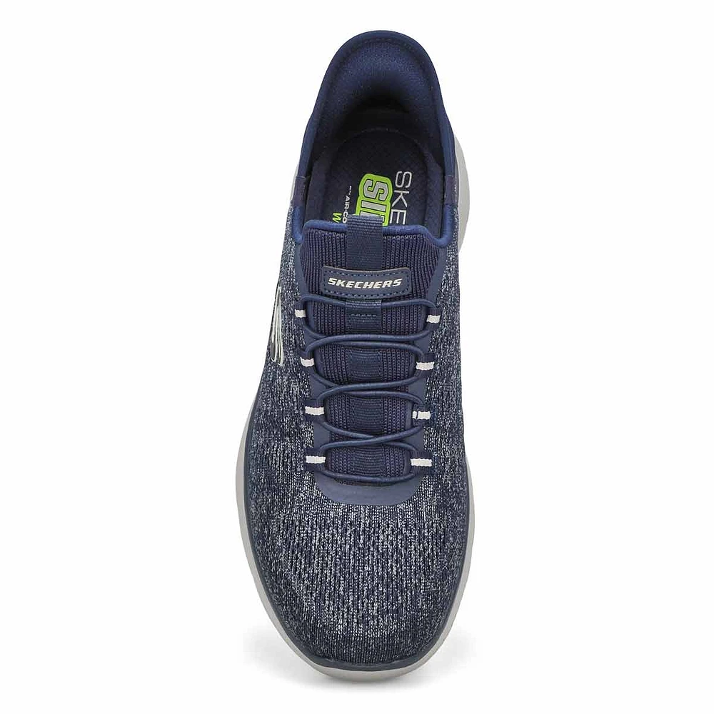 Mens Summit Slip-Ins Sneaker - Charcoal/Black