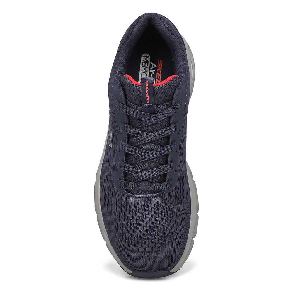 Mens Skech-Air Ventura Sneaker - Navy/Red
