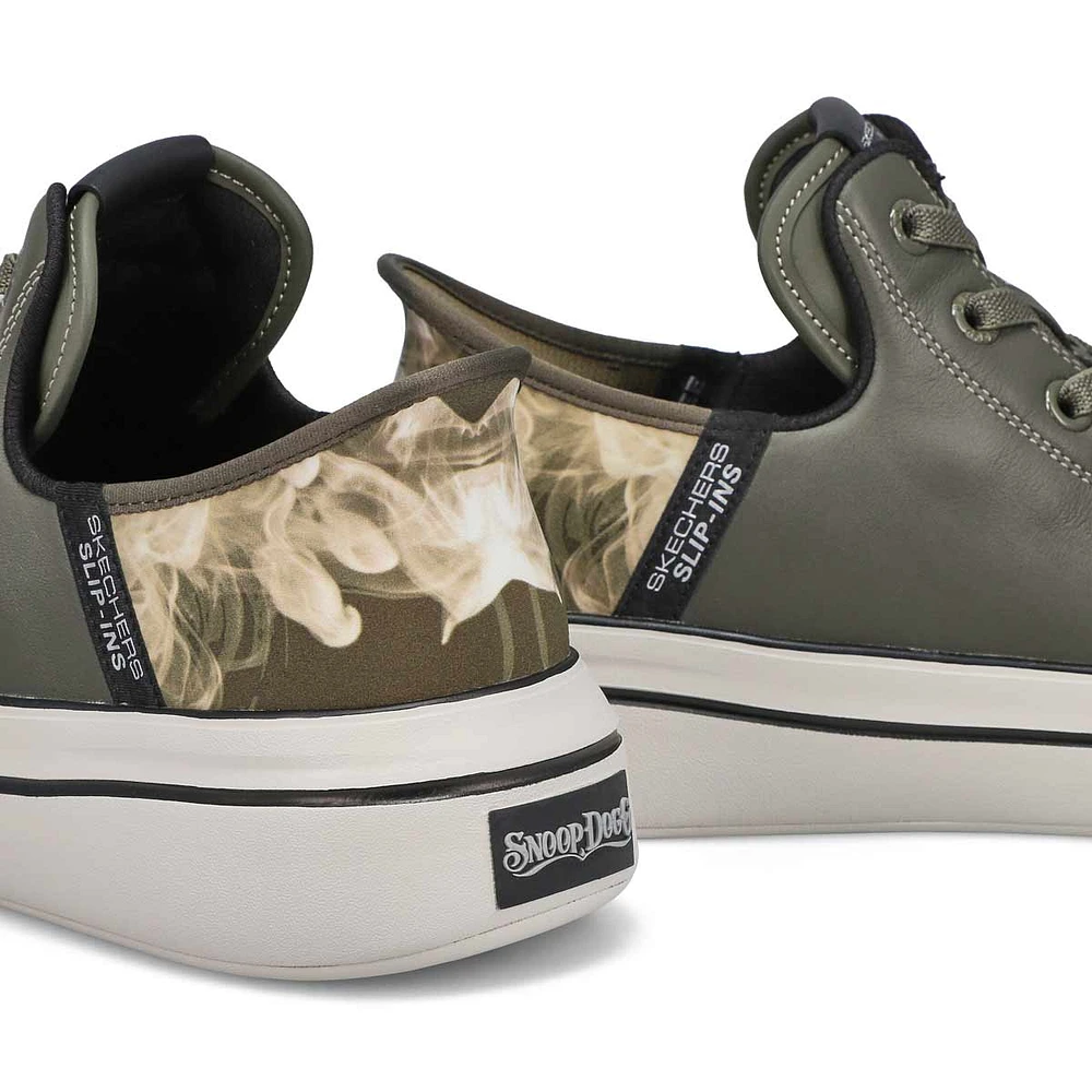 Men's Snoop Sizzle Toke Slip-Ins Sneaker - White