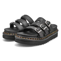 Sandale BLAIRE SLIDE 3 STRAP, noir, femmes