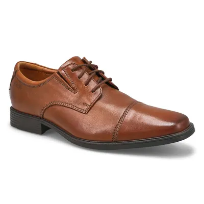 Men's Tilden Cap Dress Oxford - Dark Tan