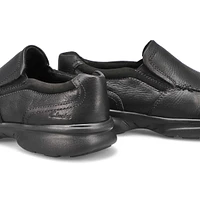 Men's Bradley Step Casual Slip On Loafer - Black