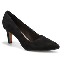 Women's IIIeana Tulip Suede Dress Heel - Black