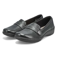 Women's Cora Daisy Wide Casual Loafer - Black