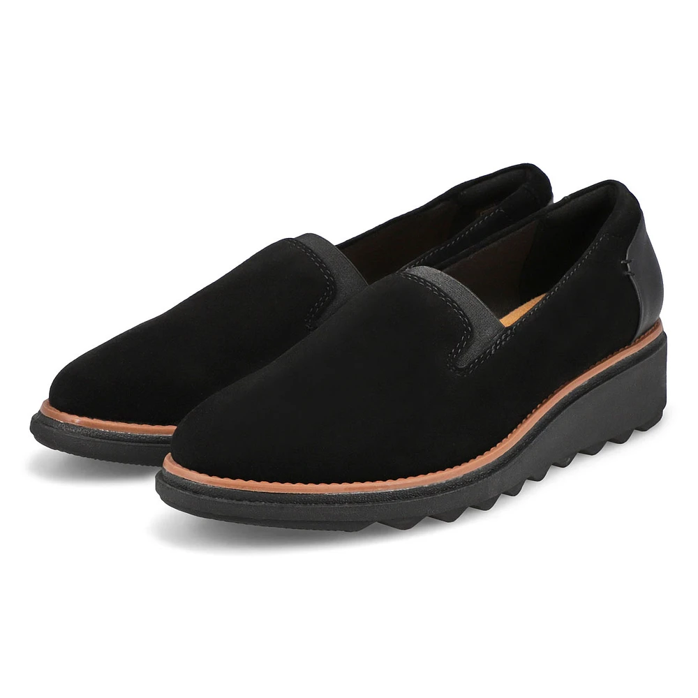 Women's Sharon Dolly Platform Loafer - Black