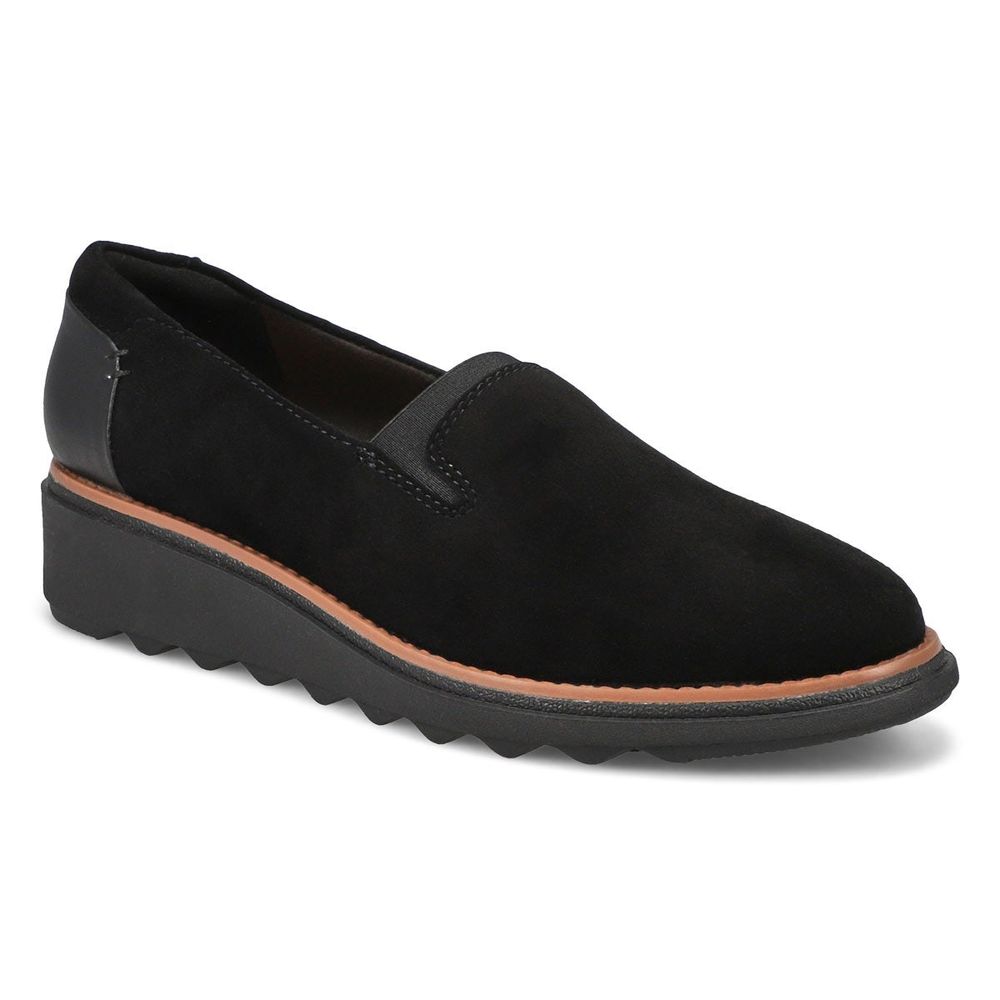 Women's Sharon Dolly Platform Loafer - Black