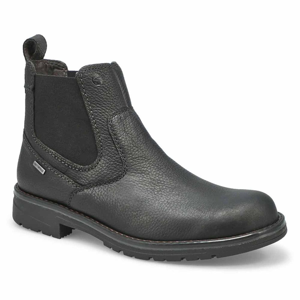 Men's Morris Up Waterproof Wide Ankle Boot - Black