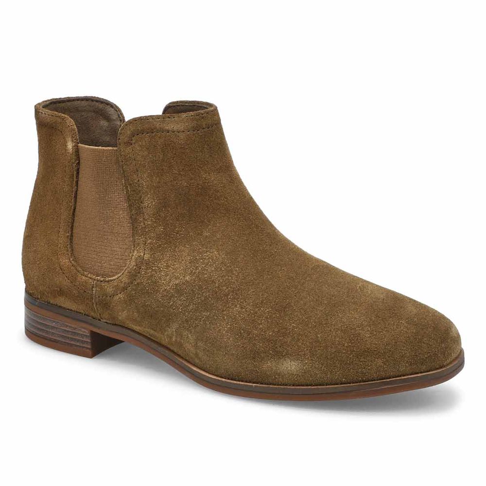 Women's Trish Chelsea Boot - Dark Olive