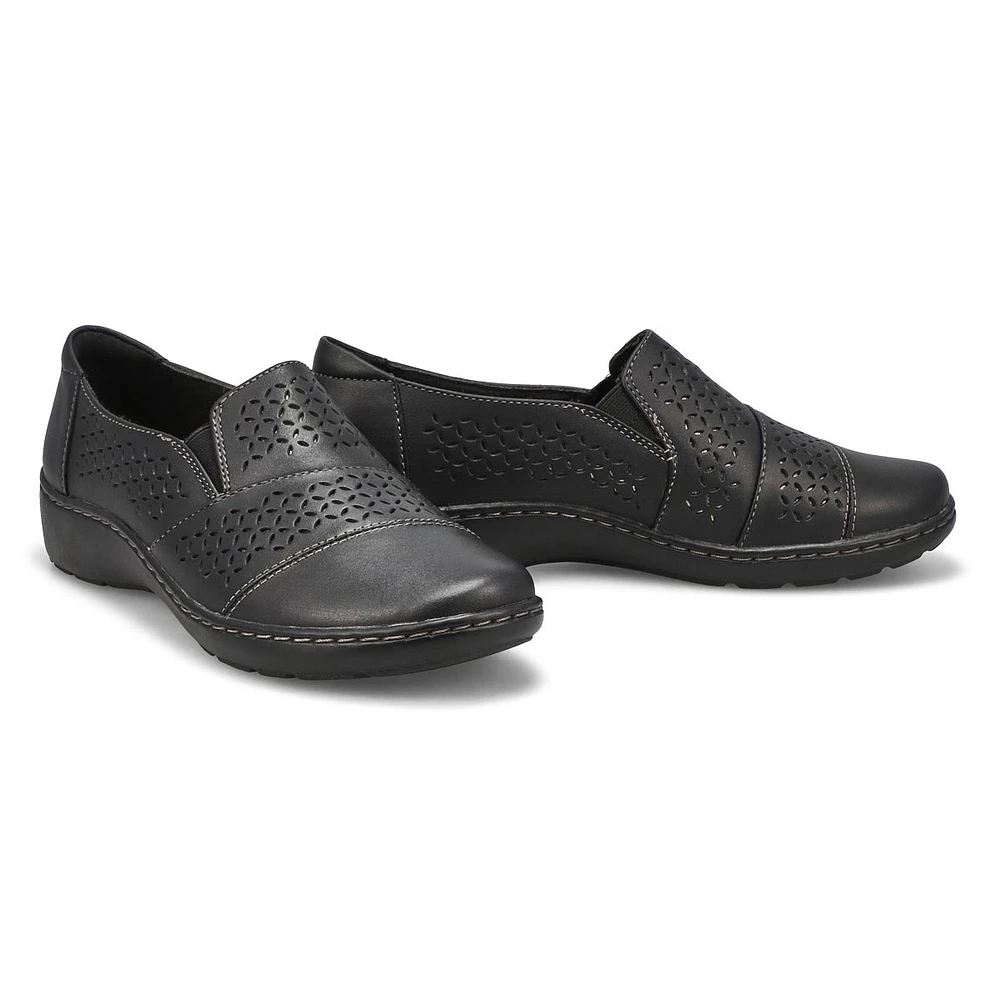 Women's Cora Drift Wide Casual Loafer - Black