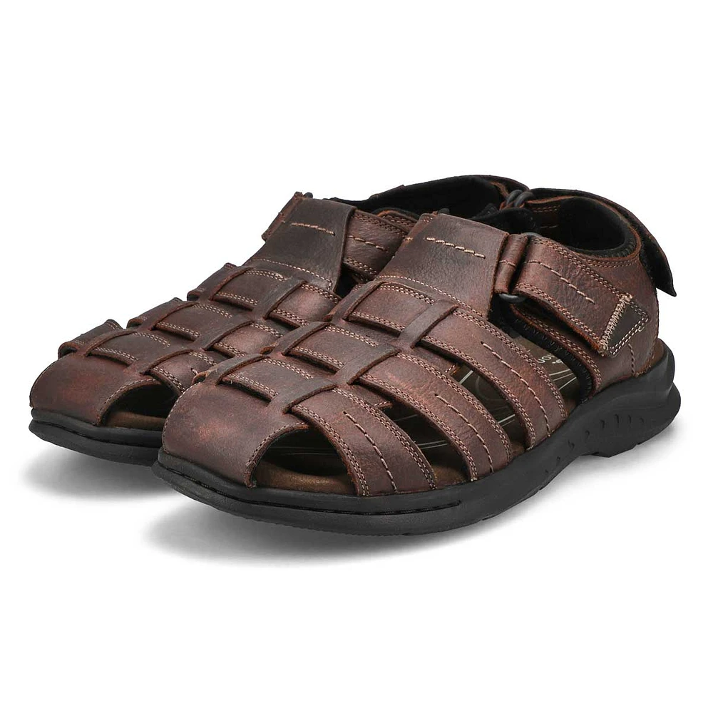 Men's Walkford Fish Wide Casual Sandal -Brown