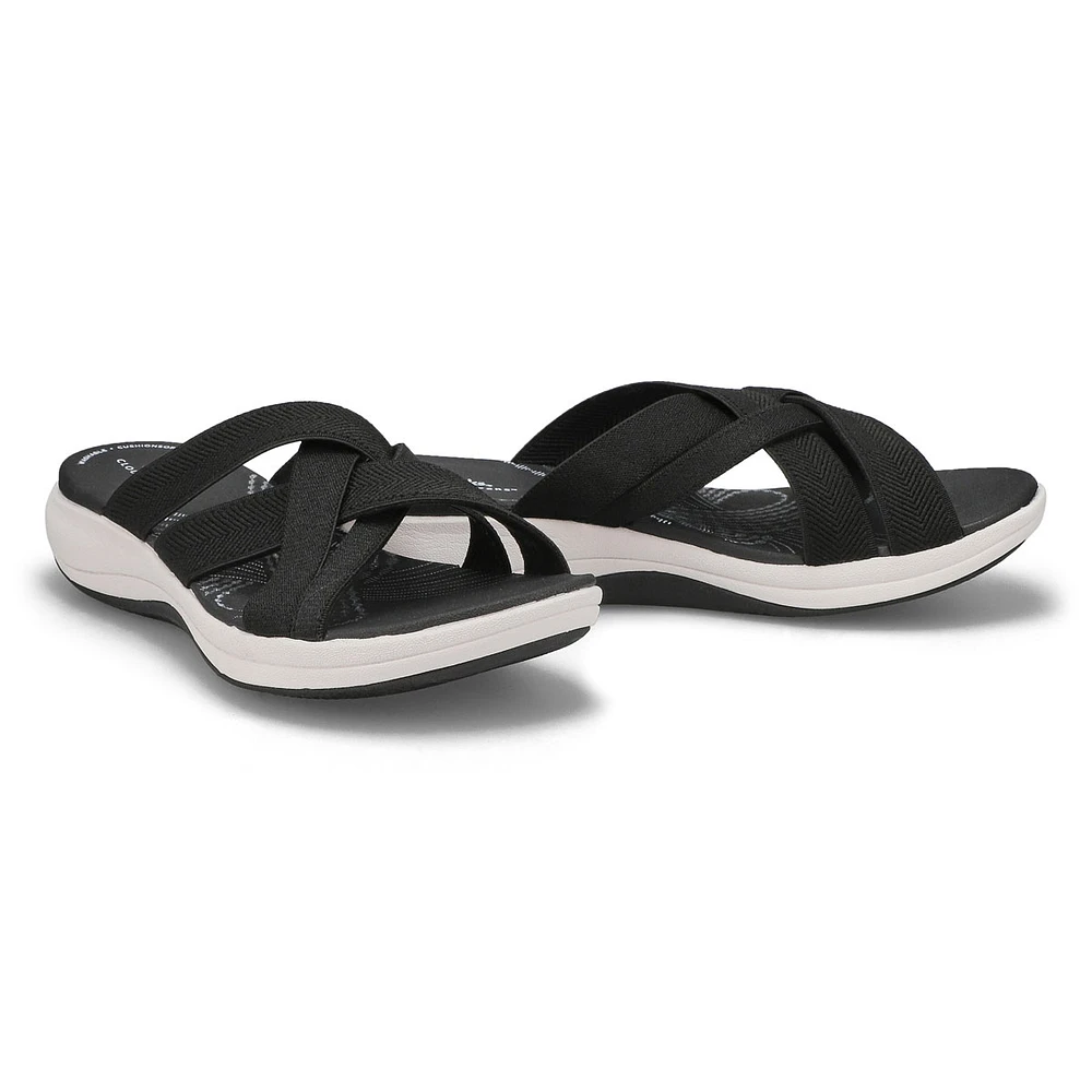 Women's Mira Grove Slide Sandal - Black/Black