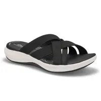 Women's Mira Grove Slide Sandal - Black/Black