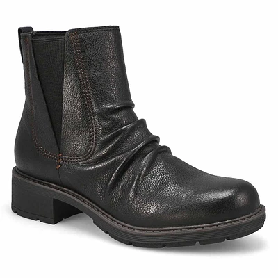 Women's Hearth Rose Ankle Boot - Black