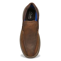 Men's Bradley Step Casual Slip On Loafer - Black