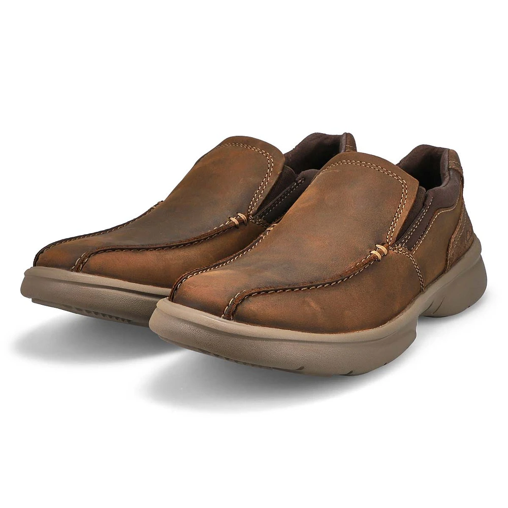 Men's Bradley Step Casual Slip On Loafer - Black
