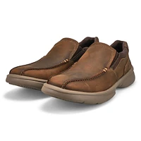 Men's Bradley Step Casual Slip On Loafer - Black