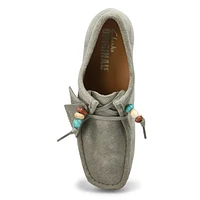 Women's Wallabee Casual Lace Up Shoe - Beeswax