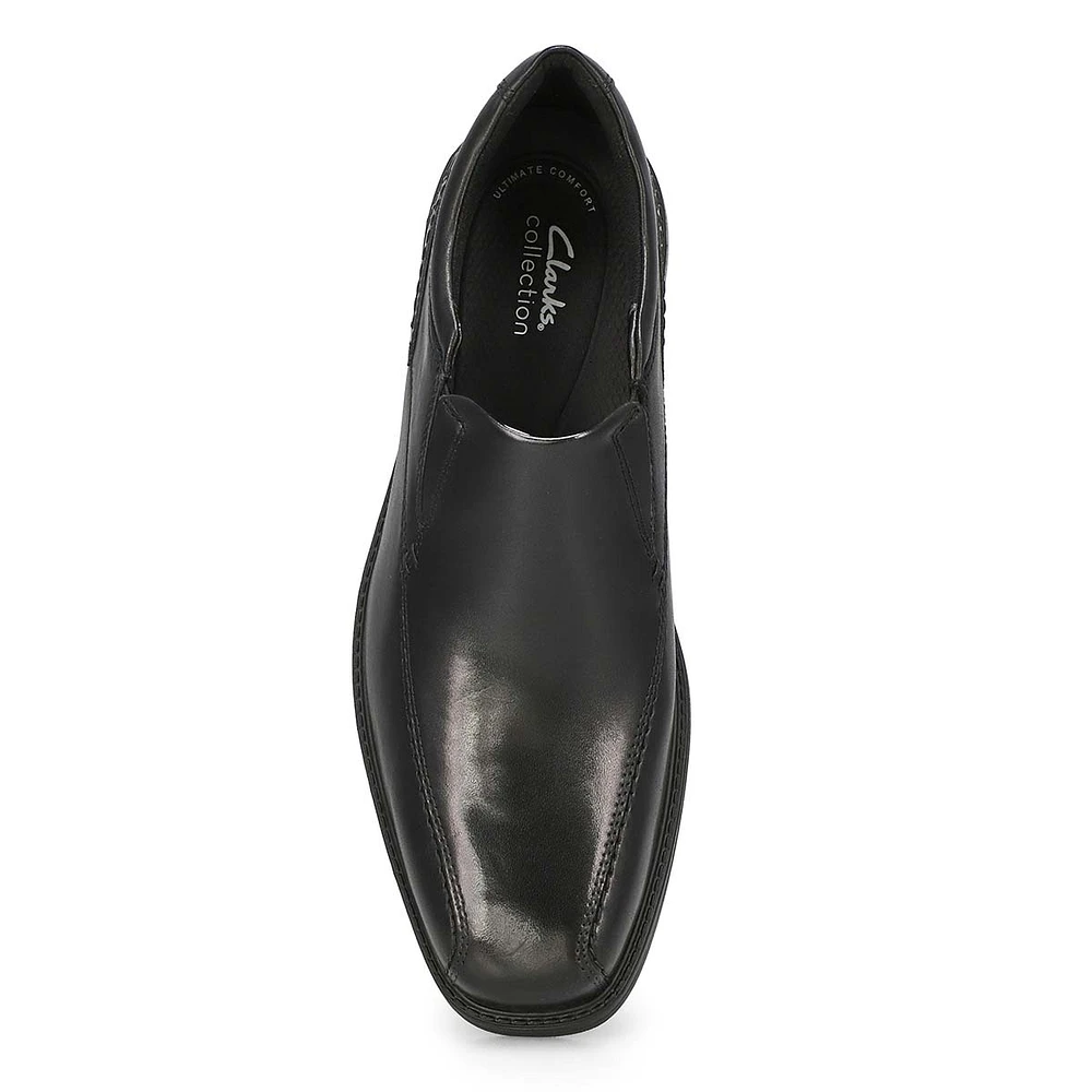 Men's Dresslite Step Slip On Wide Dress Shoe - Bla