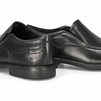 Men's Dresslite Step Slip On Wide Dress Shoe - Bla