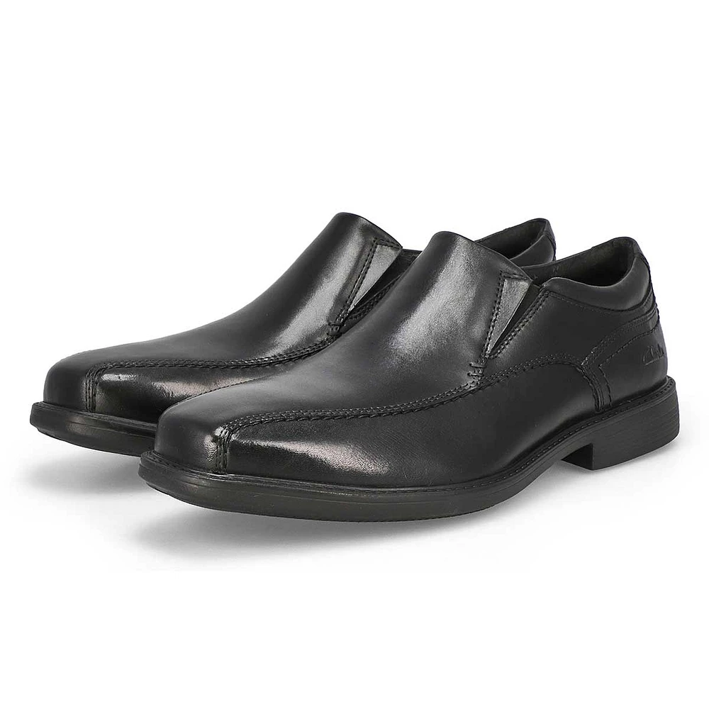 Men's Dresslite Step Slip On Wide Dress Shoe - Bla