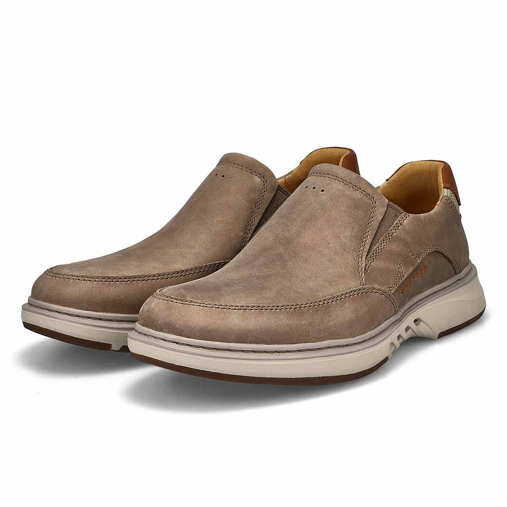 Men's Un Briley Step Slip On Wide Shoe - Light Gre