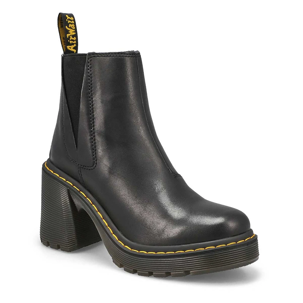 Botte Chelsea SPENCE PLATFORM, noir, femmes