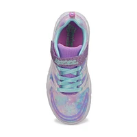 Girls' Unicorn Storm Sneaker - Lavender/Aqua