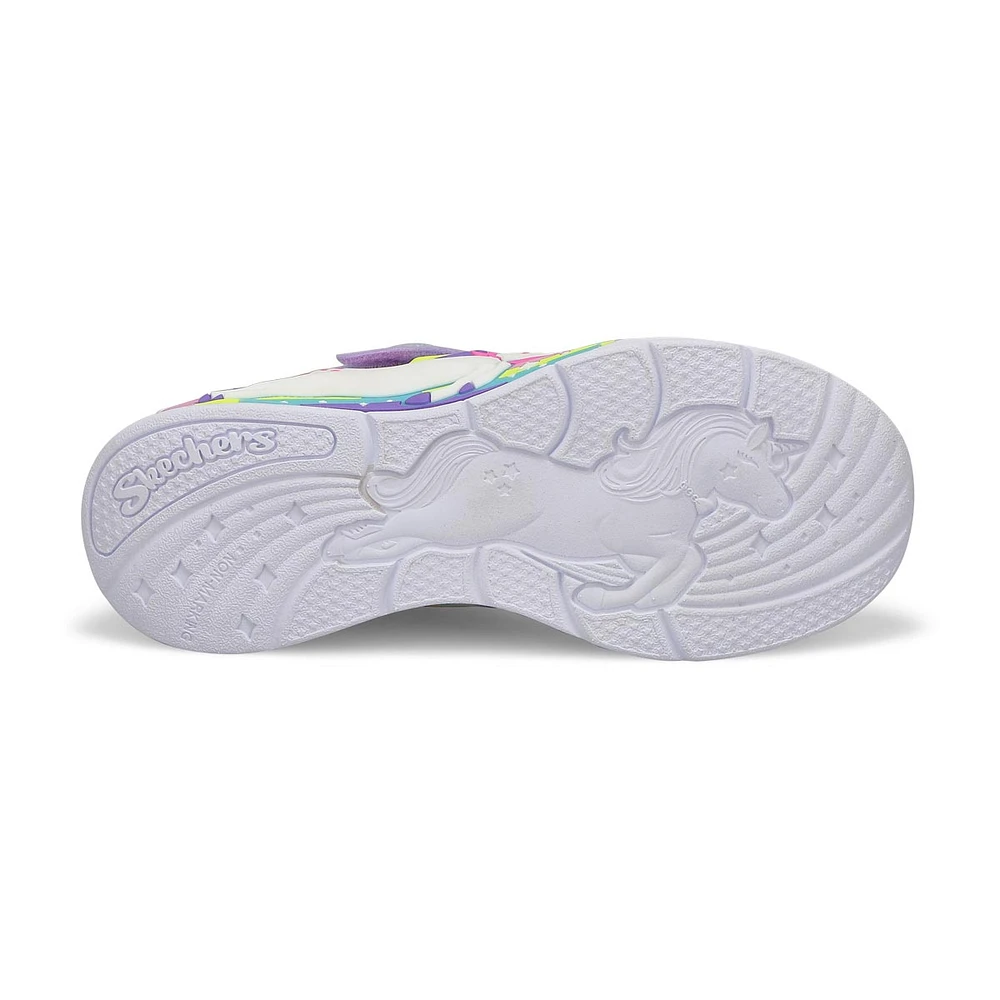 Girls'  Unicorn Chaser Light Up Sneaker - Lavender