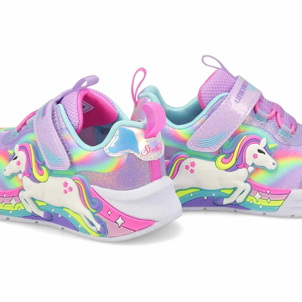 Infants' G Unicorn Chaser Light Up Sneaker - Laven