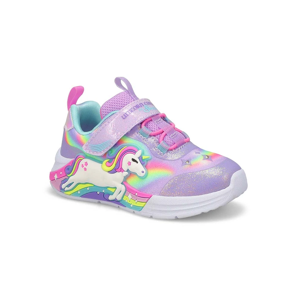 Infants' G Unicorn Chaser Light Up Sneaker - Laven