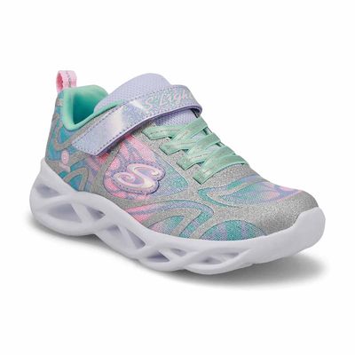 Girls' Twisty Bright Dazzle Flash Lighted Sneaker