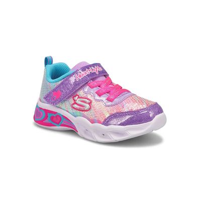 Infant's Sweetheart Lights Lets Shine Slip On Snea