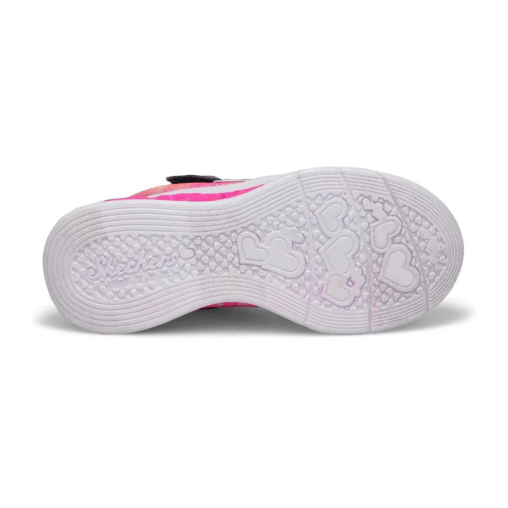 Girls' Flutter Hearts Lights Simply Love Sneaker