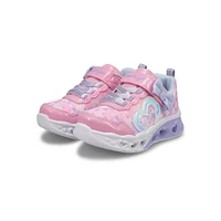 Infants' G Heart Lights Sneaker - Pink/Multi