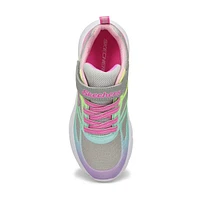 Girls' Power Jams Sneaker - Grey/Multi