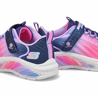 Girls'  Rainbow Cruisers Light Up Sneaker - Navy/M