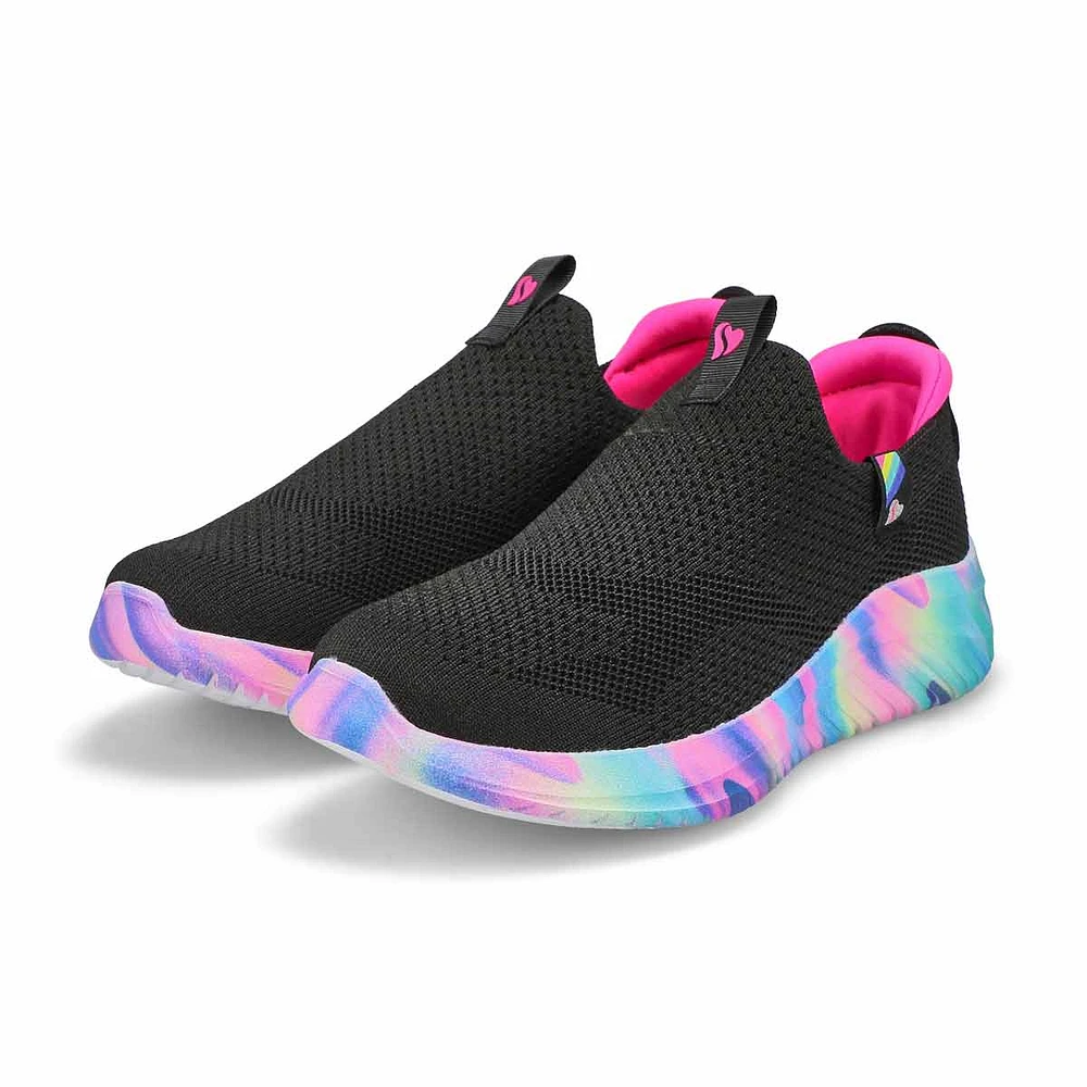 Girls'  Ultra Flex 3.0 Blissful Bay Sneaker - Blac