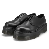 Women's Vegan 1461 Quad Mono Oxford - Black