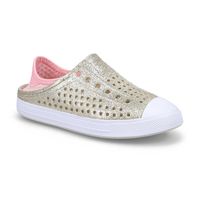 Girls' Guzman Steps Glitter Mist Slip On Shoe - Ch