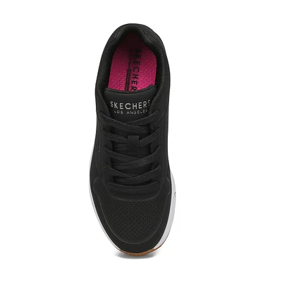 Girls' Uno Gen 1 Lace Up Sneaker - Black