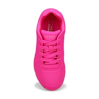 Baskets UNO GEN1 NEON GLOW, rose vif, filles