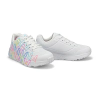 Baskets à lacets JGOLDCROWN UNO LITE METALLIC LOVE