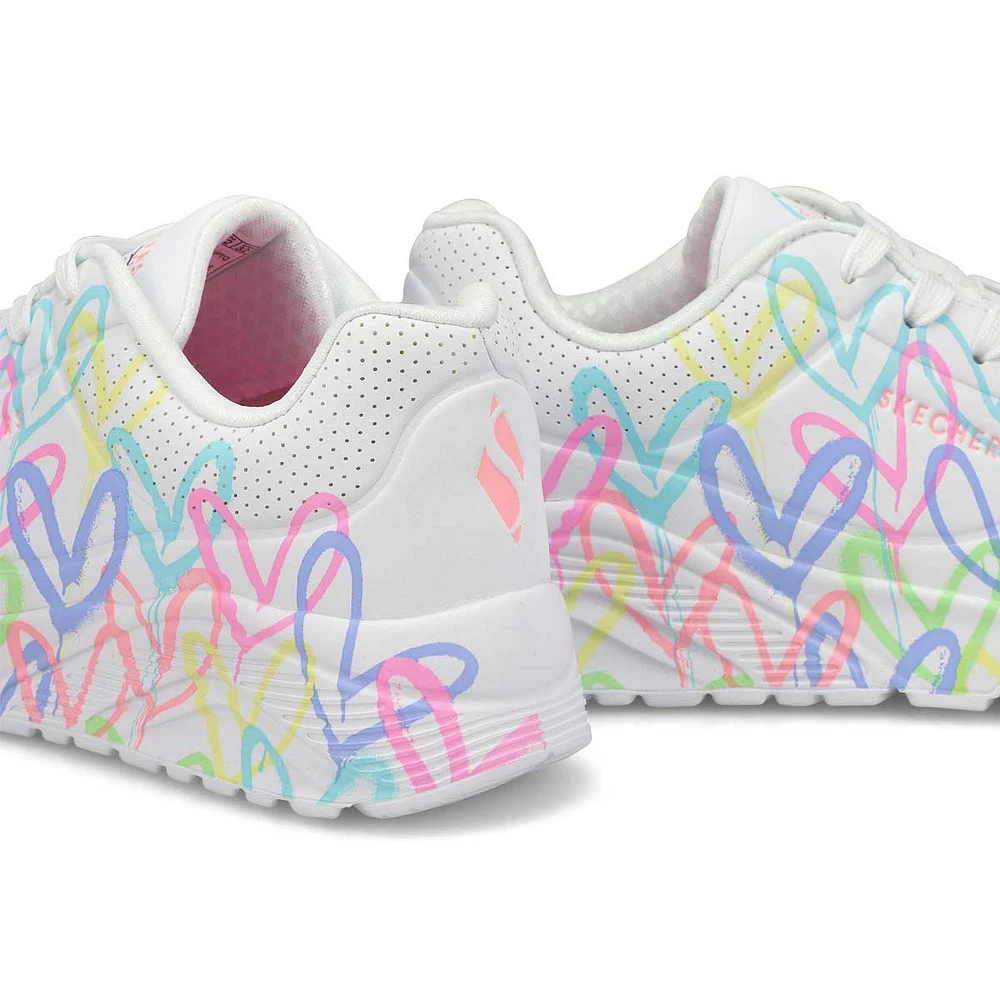 Baskets à lacets JGOLDCROWN UNO LITE METALLIC LOVE