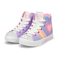 Girls'  Twinkle Toes Sparks Light Up Hi Sn