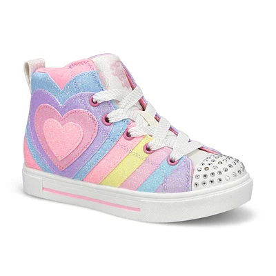 Girls'  Twinkle Toes Sparks Light Up Hi Sn